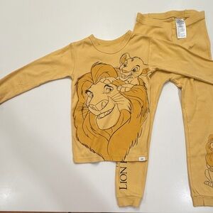 GAP kids Lion King Kids Pajamas - Yellow